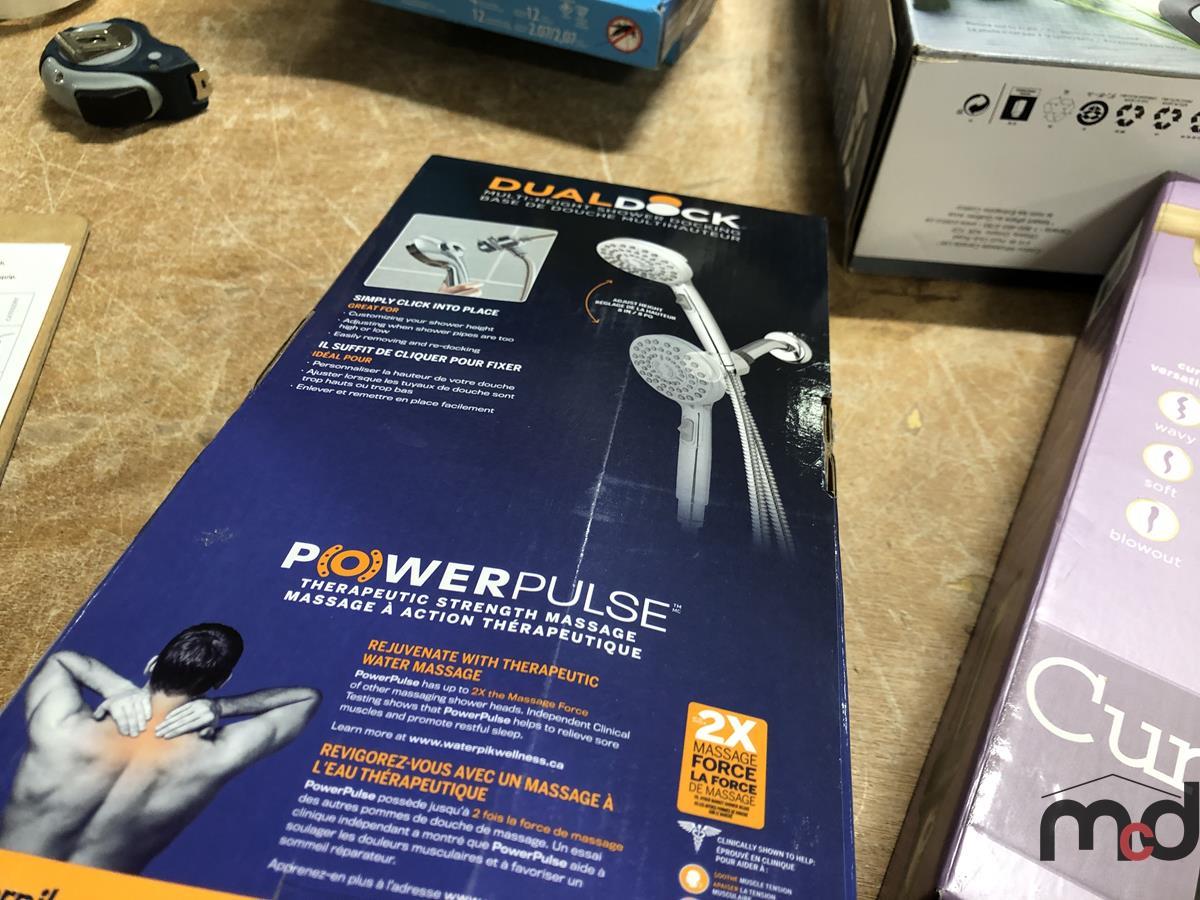 Tramontina Wok, Steam Iron, Curling Iron, (2) Mosquito Repeller's